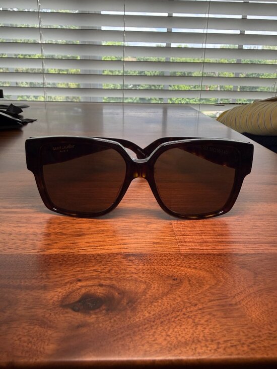 Saint Laurent - YSL - Square Tortoiseshell Sunglasses main image 11